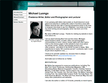Tablet Screenshot of michaelluongo.com